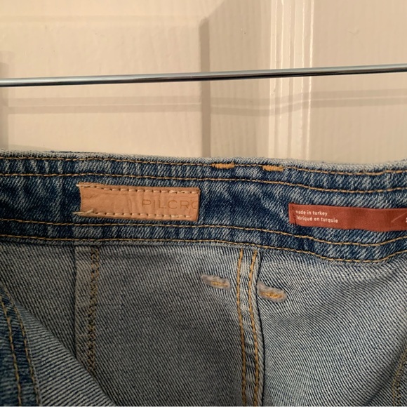 Anthropologie high waisted carpenter wide leg medium wash jeans. - Picture 3 of 4